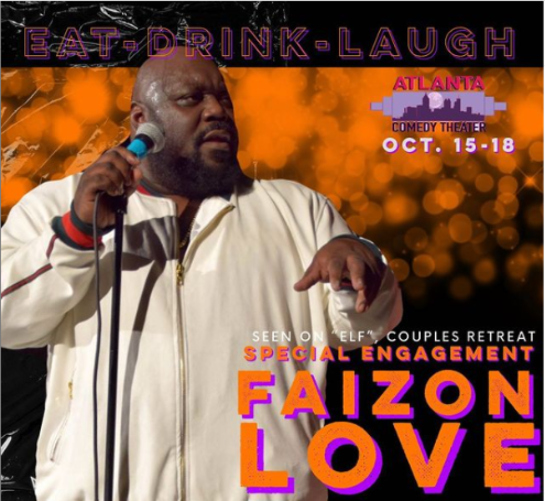 Love did a live stand-up comedy in Atlanta on 3rd October 2020Image Source: Instagram faizonlove